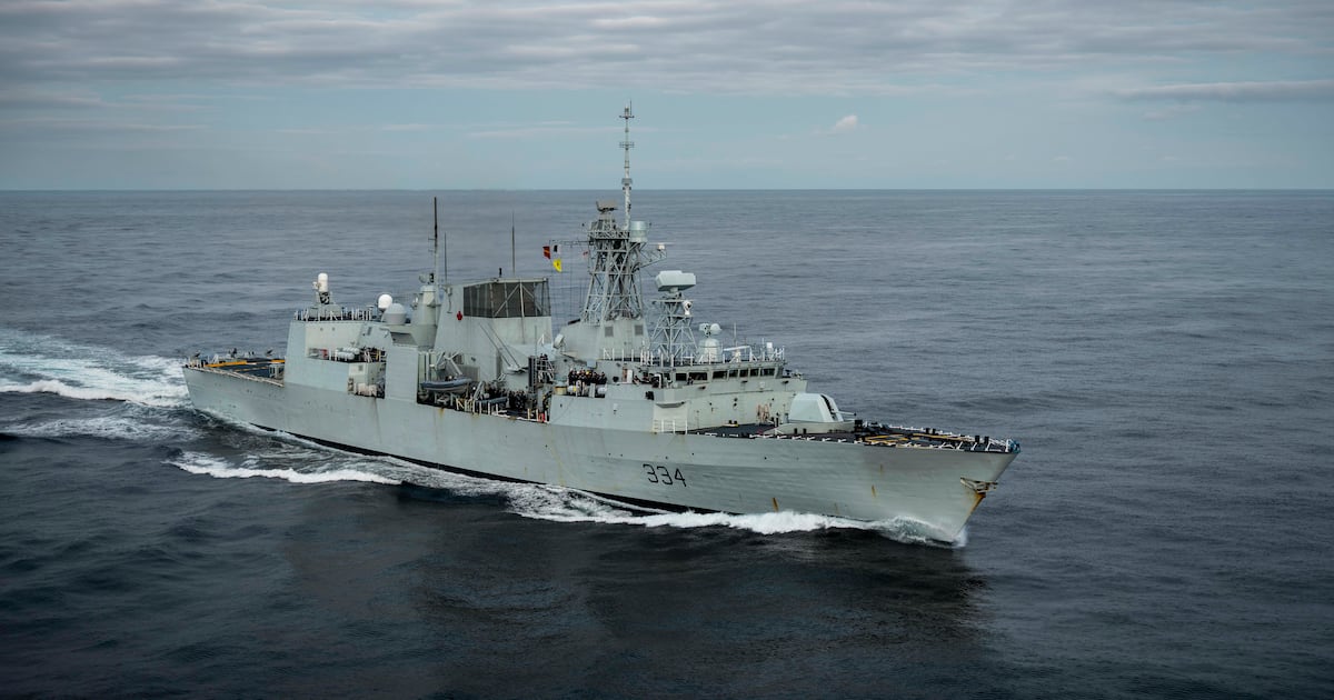 Canadian warship undeterred by North Korean warning as Pacific drills continue - CTV News