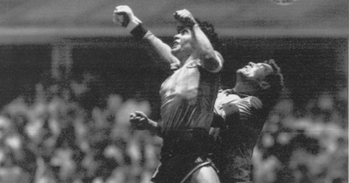 Maradonas „Hand Gottes“-Ball kommt in die USA