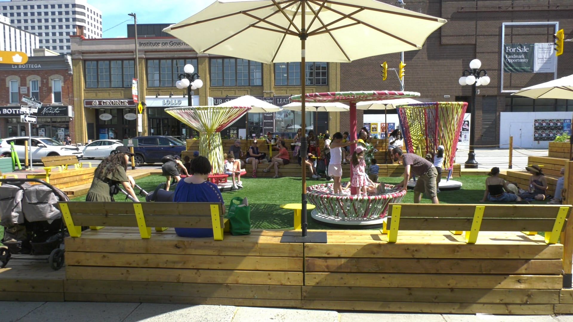 ‘Beautiful, bright space:’ New public square looks to help revitalize the B