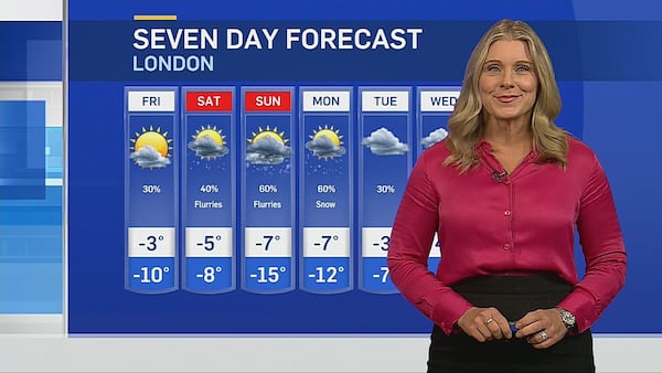 A brief reprieve before the next blast of snow - here’s when it will roll through