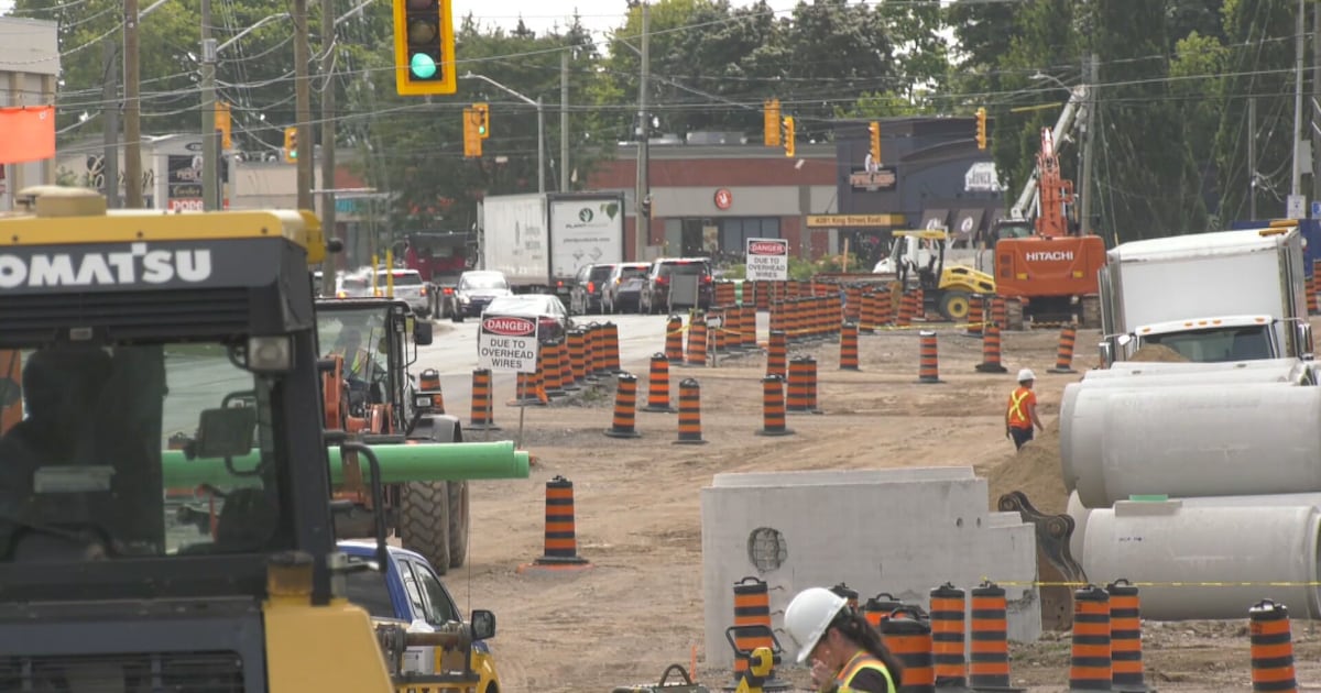 Road work in Waterloo Region will continue through the fall and winter