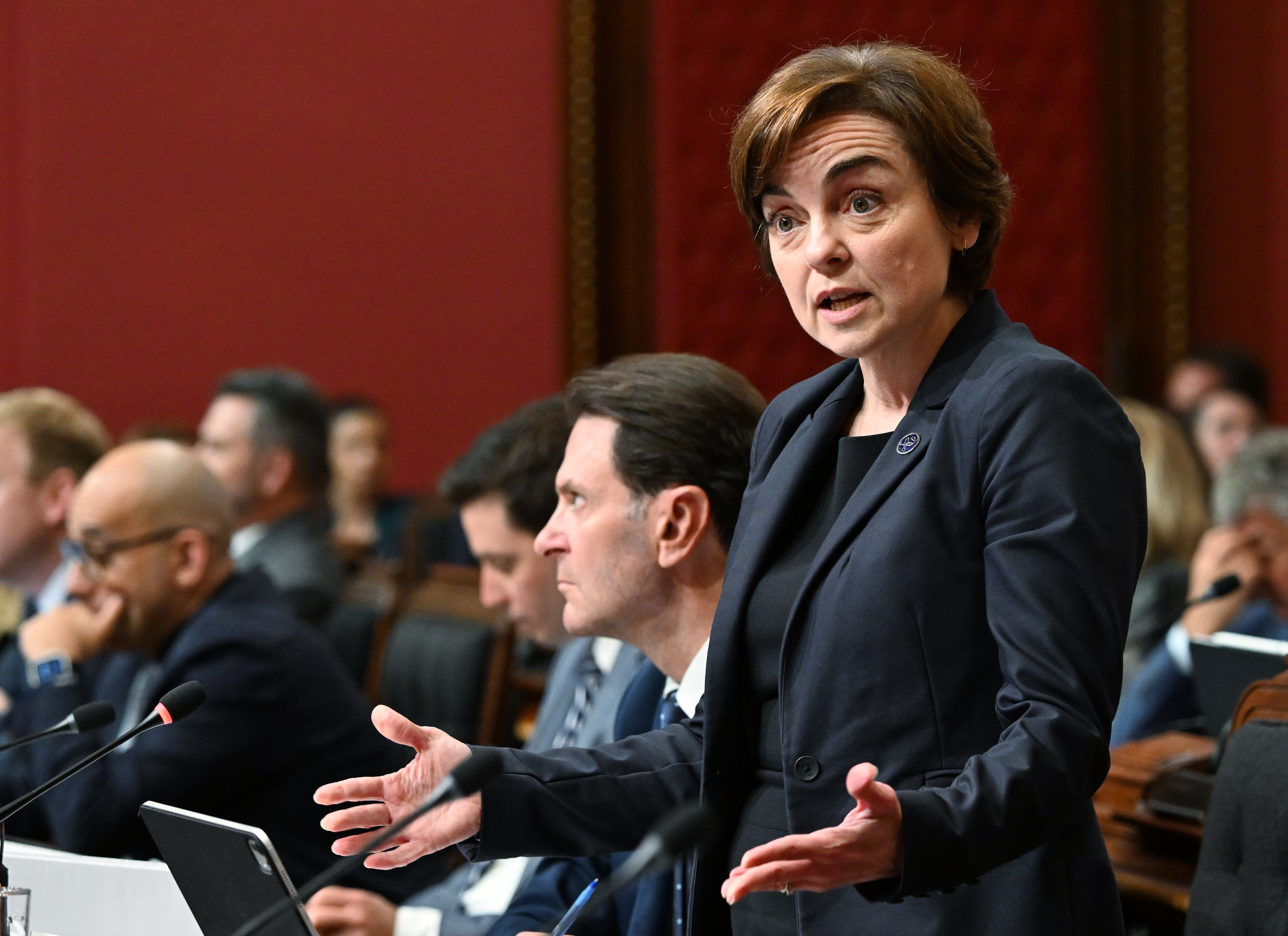 Fréchette admits she was unaware of planned increase in insurance tax