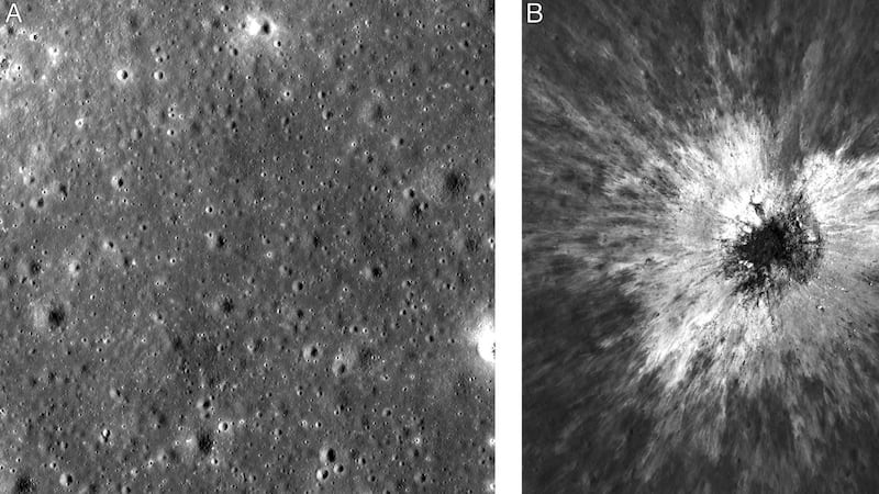 NASA spacecraft discovers a huge new crater on the moon