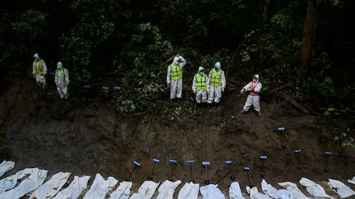 Symbolic funerals held in Nepal for those feared lost as some missing tourists make contact