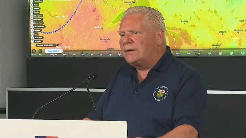 ‘Despicable and disgusting’: Doug Ford rebuffs accusations that province is underfunding wildfire fight