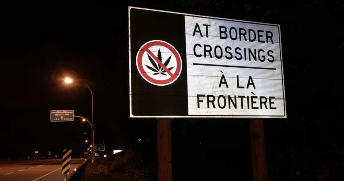 Banned at the border: A cautionary tale for the age of legal cannabis