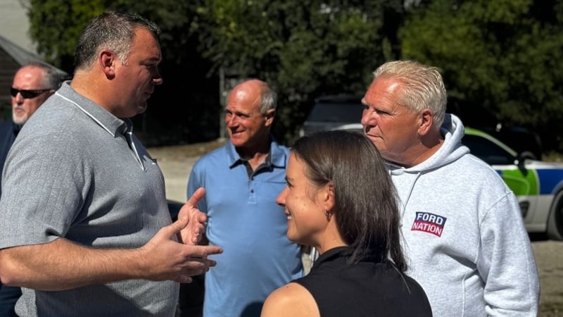 Ford tours Barrie, Ont. encampments amidst state of emergency