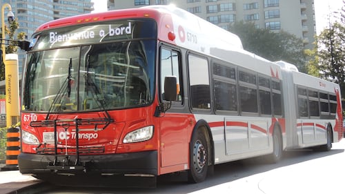 First of 52 new articulated buses launches in Ottawa
