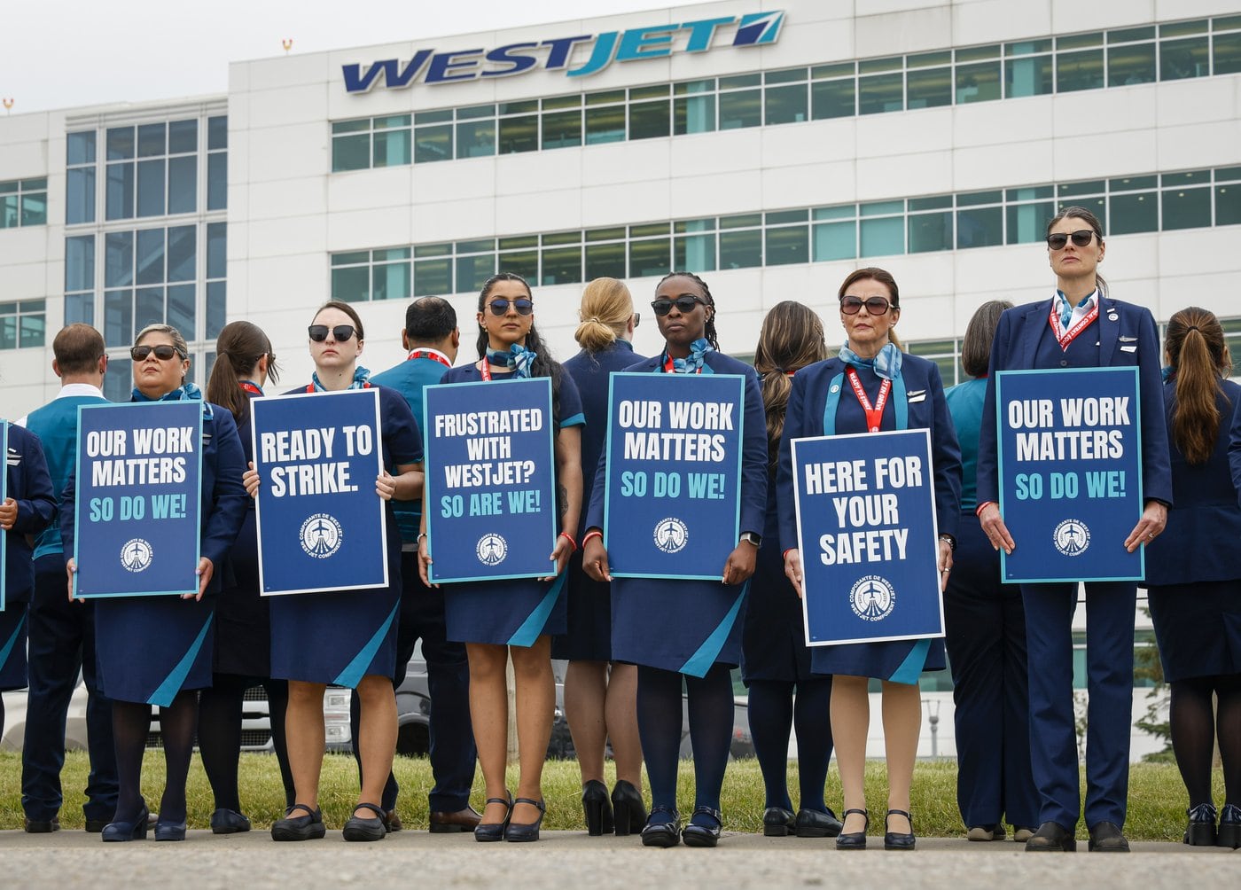WestJet says they’ll rebook flights ahead of strike but a passenger says otherwise