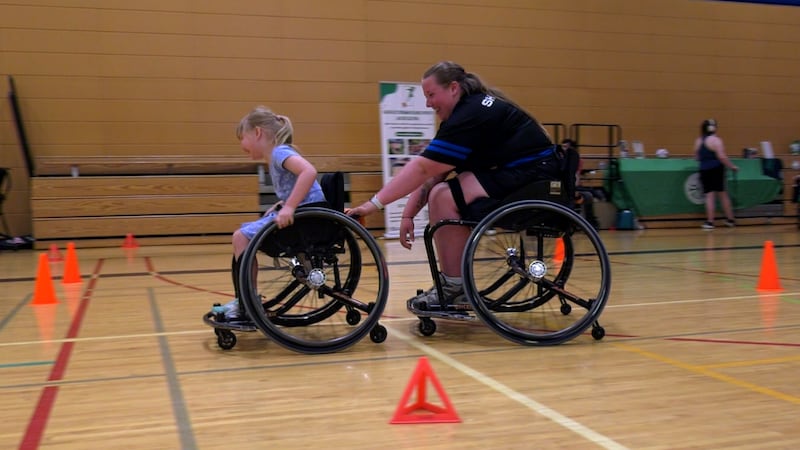 Dozens in Saskatoon explore new ways to get active through adapted sports