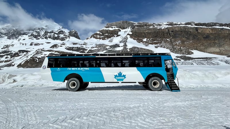 New electric Ice Explorer challenged by Athabasca Glacier’s ‘very unique environment’