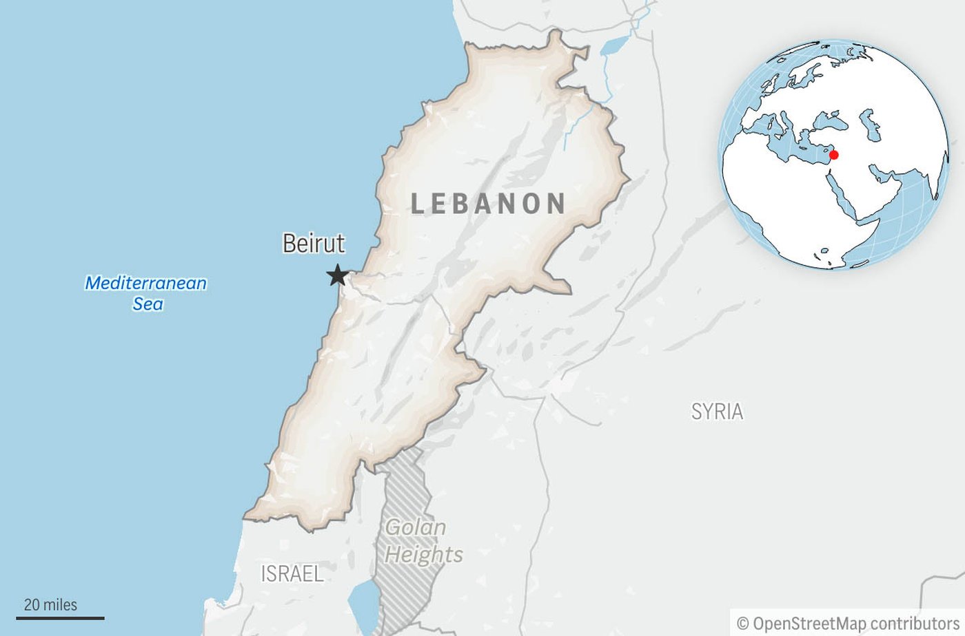 Israel strikes Beirut southern suburb ahead of crucial Washington talks
