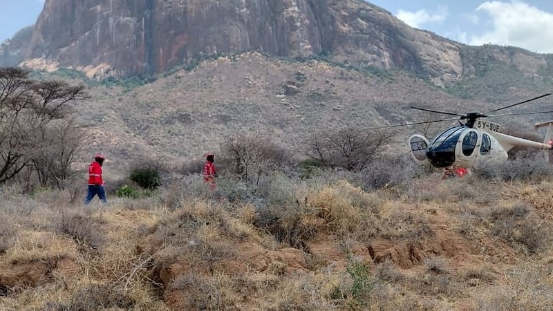 Safari helicopter crashes in northern Kenya, killing 7 people, including 5 Americans