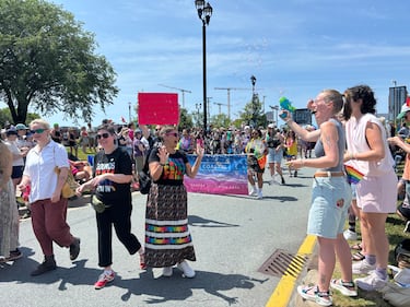 The 2026 Halifax Pride Parade drew thousands of visitors. (CTV/Jesse Thomas)