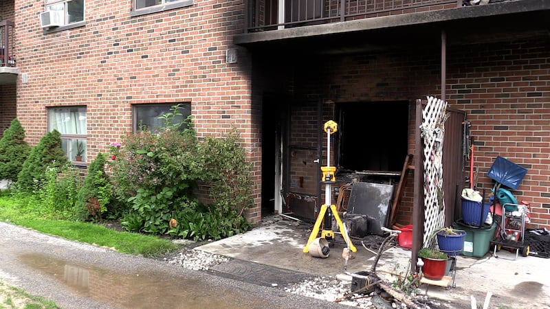 St. Thomas fire and police investigating first-floor blaze at apartment building