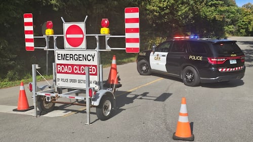 U.S. woman charged after driving past flagger on closed Ont. highway: OPP