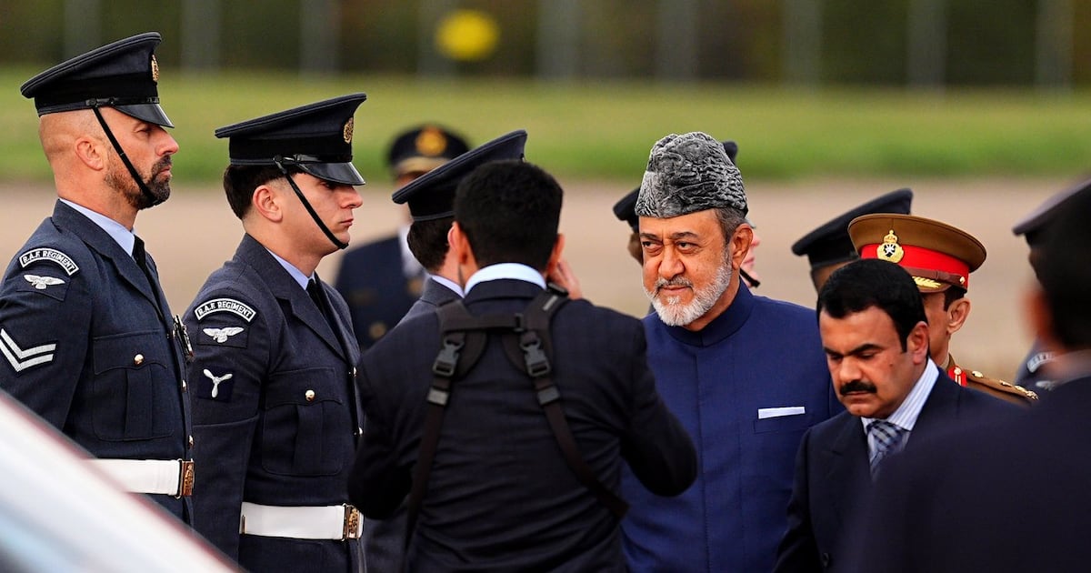 Sultan of Oman begins state visit to Britain as Gulf state plays pivotal ...