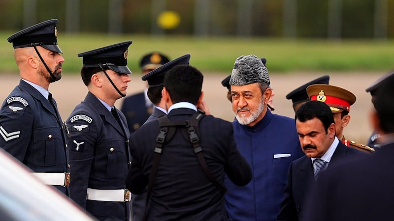 Sultan of Oman begins state visit to Britain as Gulf state plays pivotal role in Strait of Hormuz