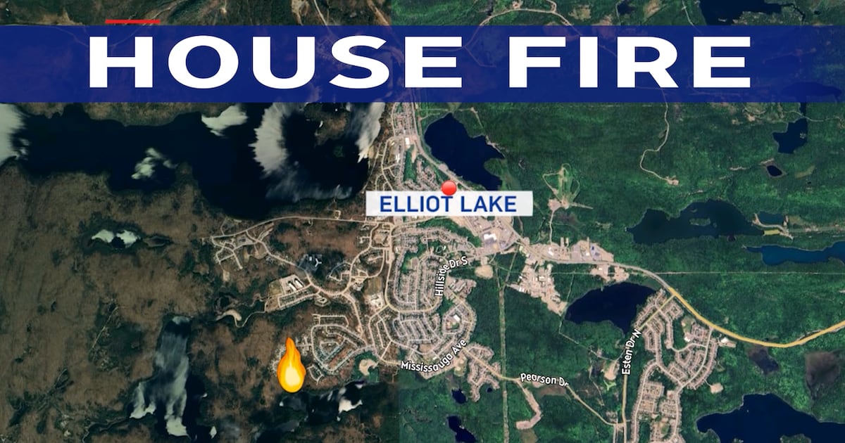 One person taken to hospital following Elliot Lake fire
