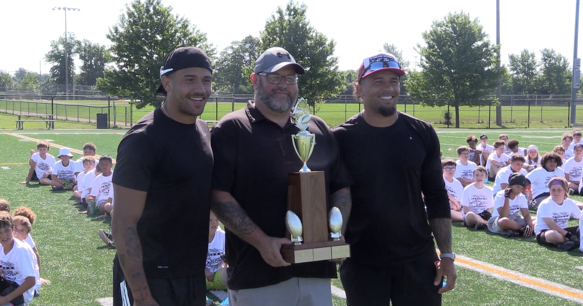 London Minor Football names MVP trophy after Chase and Sydney Brown