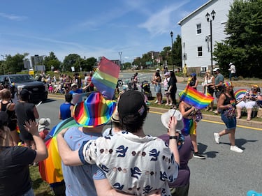 The 2026 Halifax Pride Parade drew thousands of visitors. (CTV/Jesse Thomas)