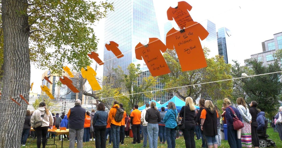 Regina’s honour walk for residential school survivors sees huge support - CTV News