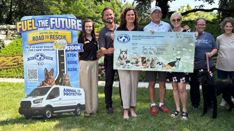 Windsor-Essex Humane Society marks 100 years with centennial garden, fundraising milestone