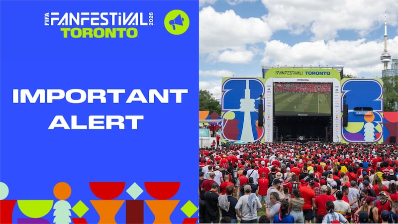 ‘Severe weather’ delays opening of Toronto FIFA Fan Fest on Sunday
