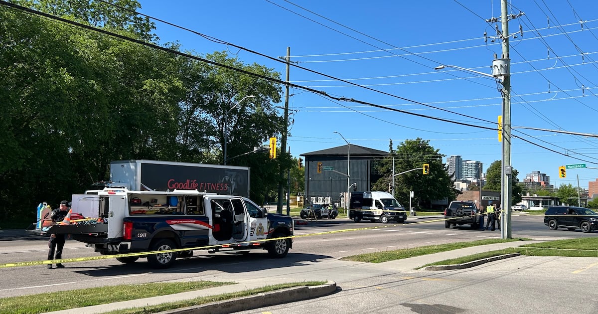Pedestrian struck at Waterloo intersection