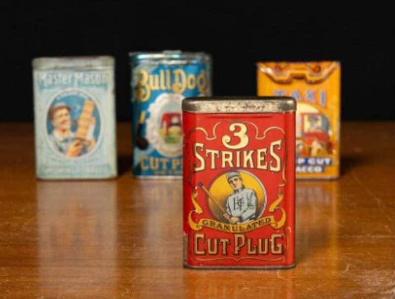 rare canadian tobacco tins Tobacco tin makes Canadian history at New Hamburg, Ont. auction