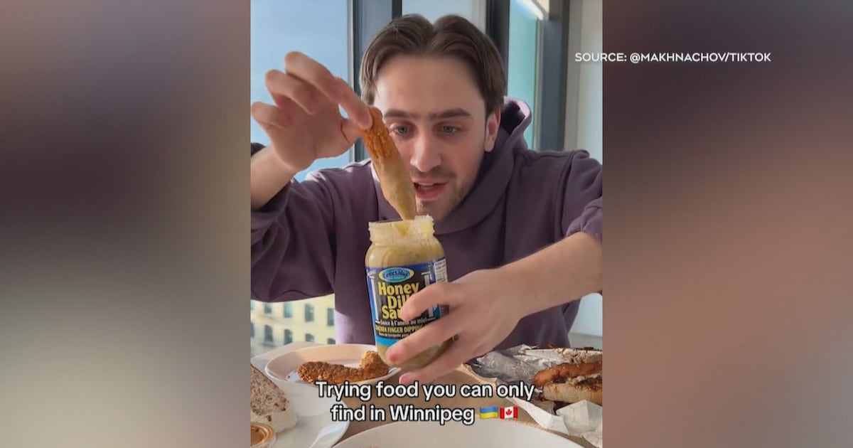Ukrainian TikTok star documenting life in Winnipeg