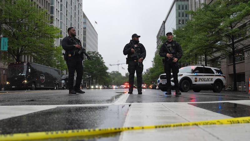 Law enforcement authorities are responding to reports of shots fired near White House