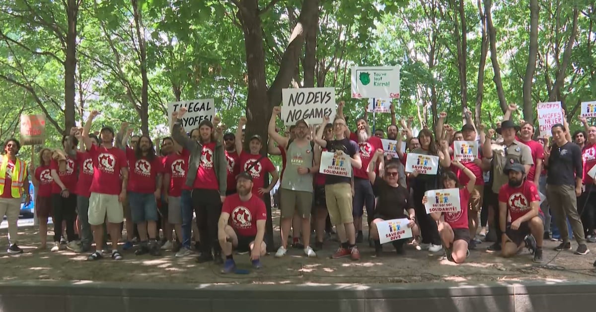 Photo: CTV News Coordinated "Save Our Devs" Rallies