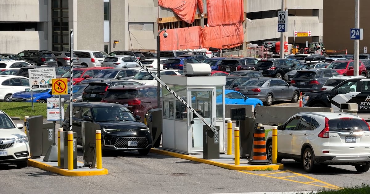 Repair work reduces parking capacity at Ottawa Hospital General Campus by 200 spots