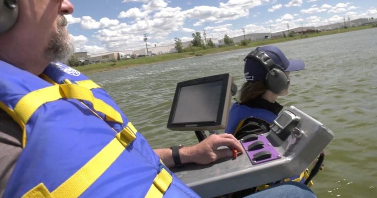 Sask Wild Rice Sask. Polytech team develops efficient wild rice harvester boat design