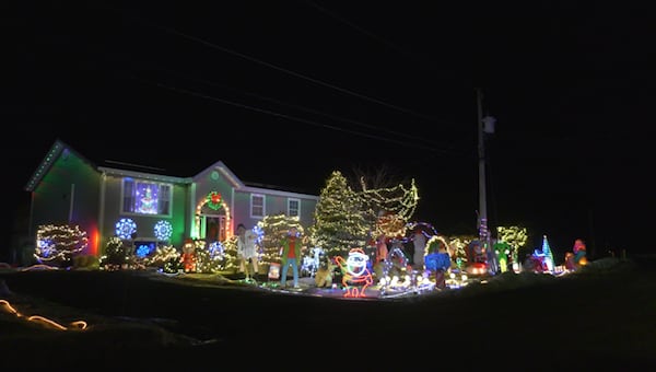 Charlottetown’s P.E.I. Christmas House lights up the night for cancer fundraising