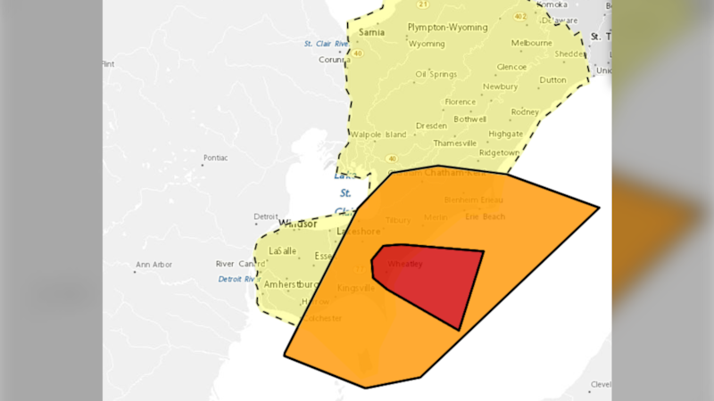 Radar tornado confirmed in southwestern Ontario: Environment Canada