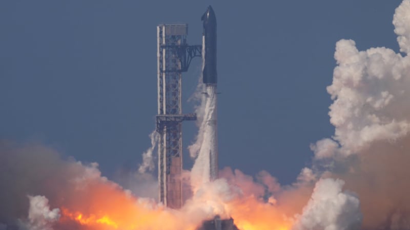 SpaceX launches its biggest, most beefed-up Starship yet on a test flight