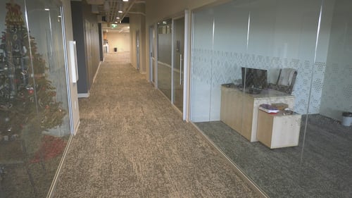 King Thunderbird Centre, or okimaw peyesew kamik by its Cree name, officially opens to replace old Boyle Street Community Services home base on Dec. 15, 2025. (Jeremy Thompson/CTV News Edmonton)