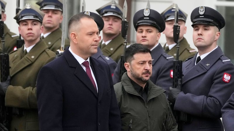 Polish president strips Zelenskyy of honour over naming of army unit after notorious WWII group