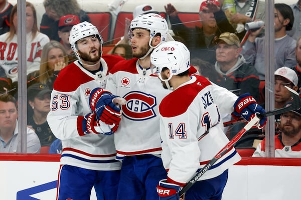 Canadiens look to head home with 2-0 lead over Carolina in Eastern Conference final