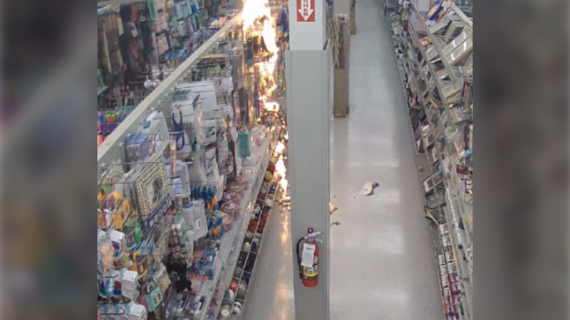 Man charged after setting fire at Winnipeg Dollarama: police