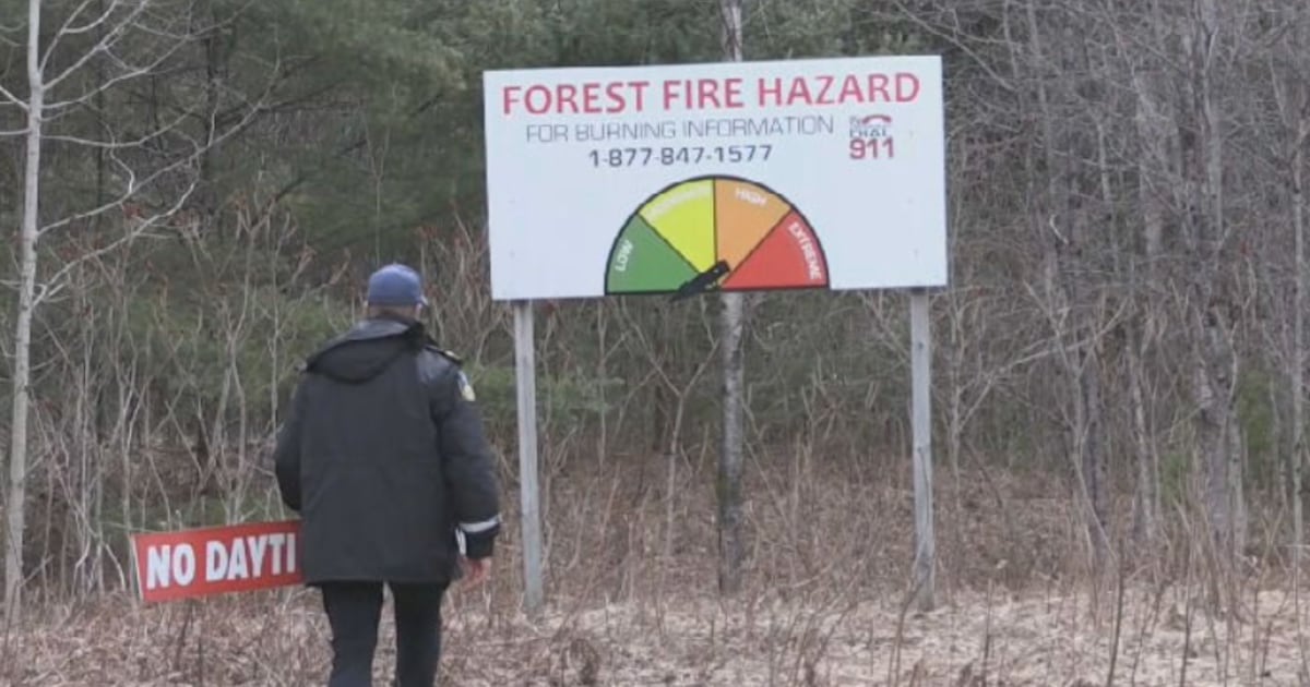 Forest fire risk ‘high’ or ‘extreme’ across central Ont.