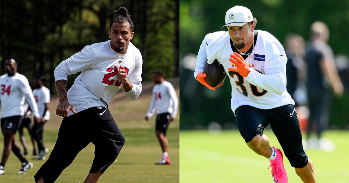 Photo: ctvnews.ca London, Ont. twins Sydney Brown (left) of the Atlanta Falcons and Chase Brown of the Cincinnati Bengals are both entering