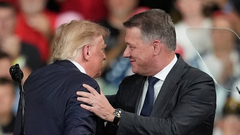 Trump announces at a Georgia campaign rally that Audi will build a new auto factory in the state