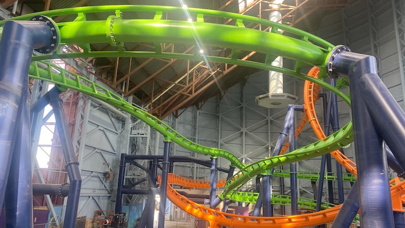 Nerf-themed roller coaster unveiled as Mindbender’s successor at West Edmonton Mall