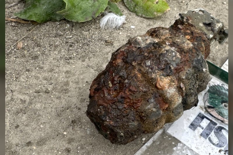 Fisherman hooks grenade in Red River, RCMP called