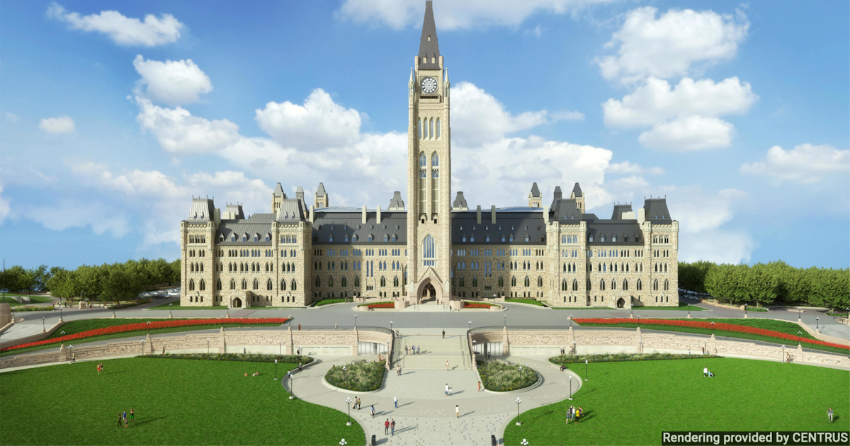 Senate of Canada releases conceptual images of finished Centre Block rehab - CTV News
