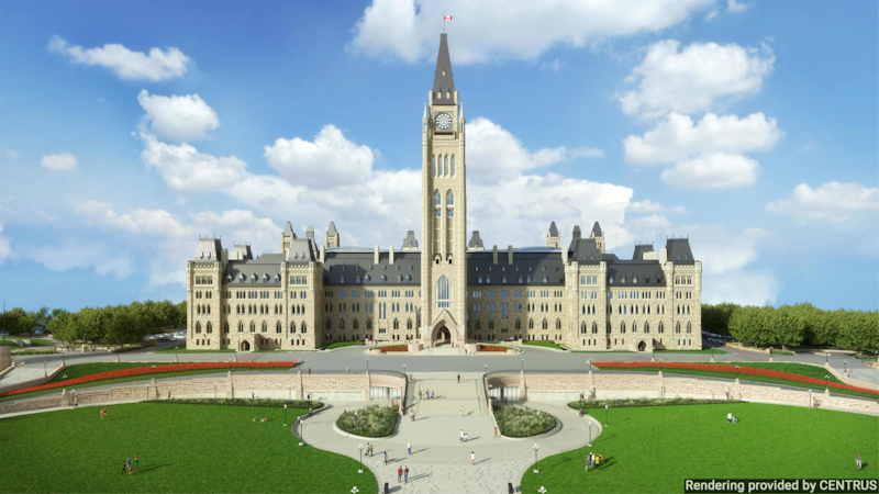 Senate of Canada releases conceptual images of finished Centre Block rehab