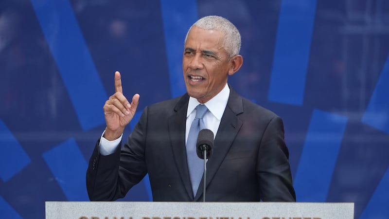 Obama Center’s opening draws former U.S. presidents, Justin Trudeau and A-list celebrities